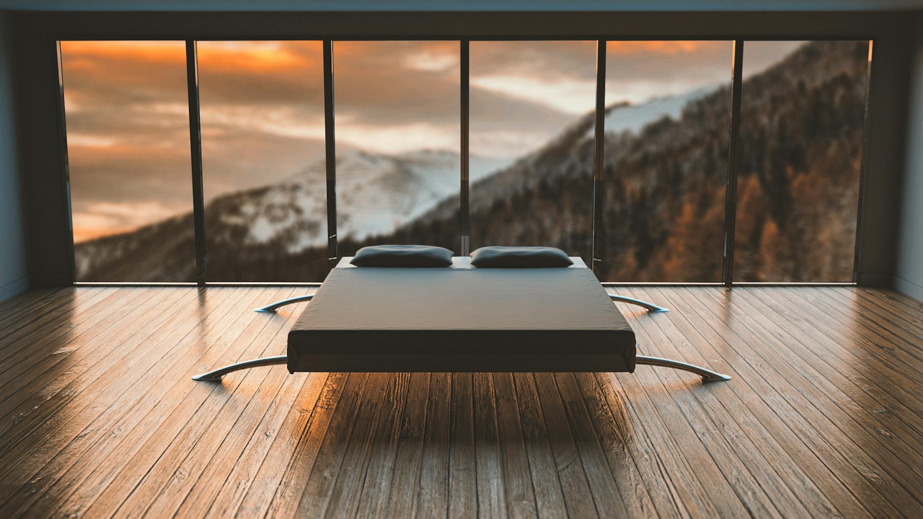 Gemütliche Wohnung mit schöner Aussicht